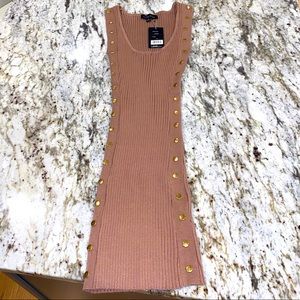 size small pink (rose gold) dress